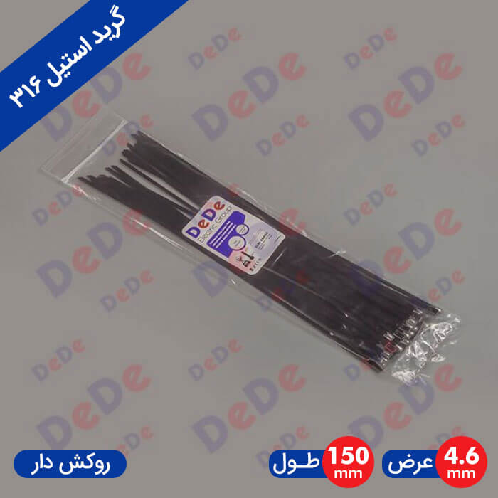 G316SSC بست کمربندی استيل گرید 316 روكشدار