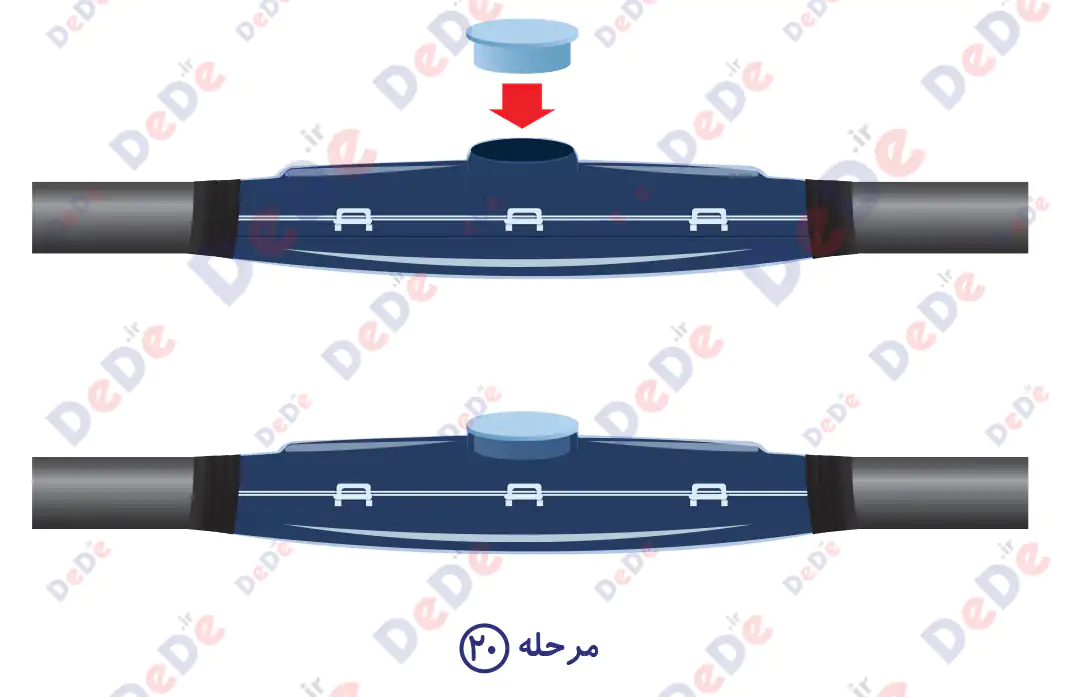 راهنماي نصب مفصل رزینی فشار ضعيف