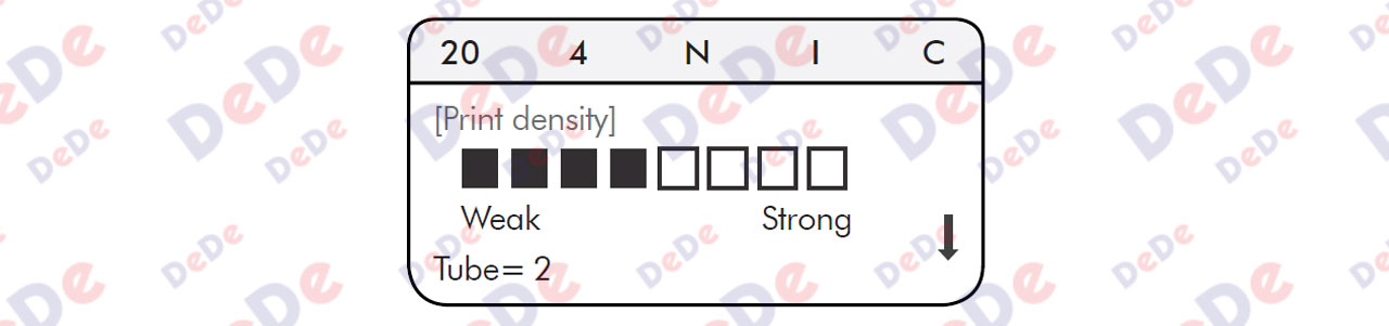 گزینه-Print-Density